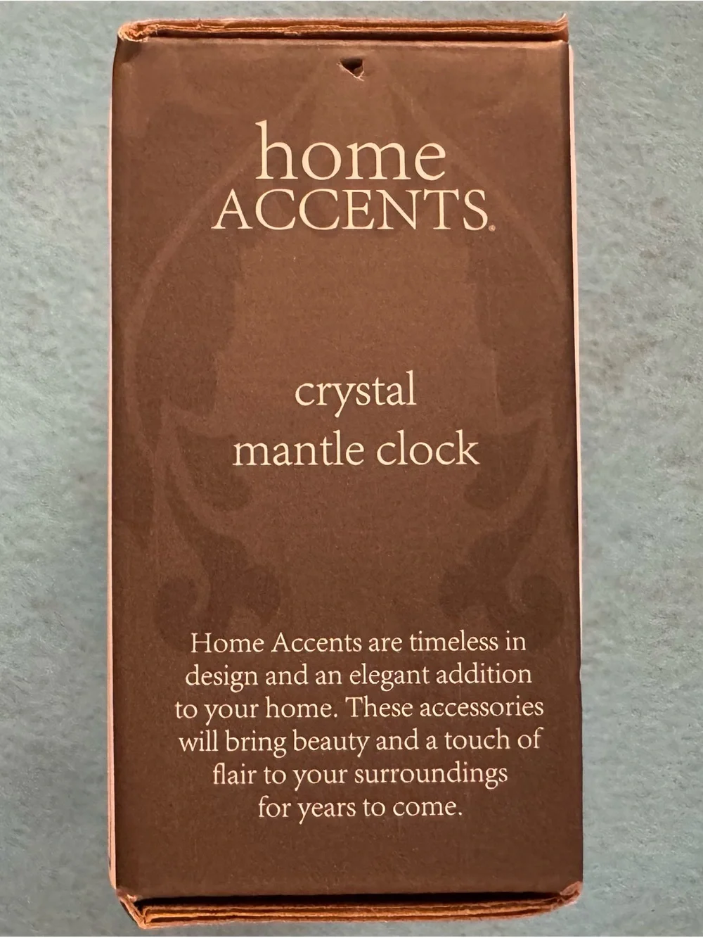 Crystal Mantle Clock
